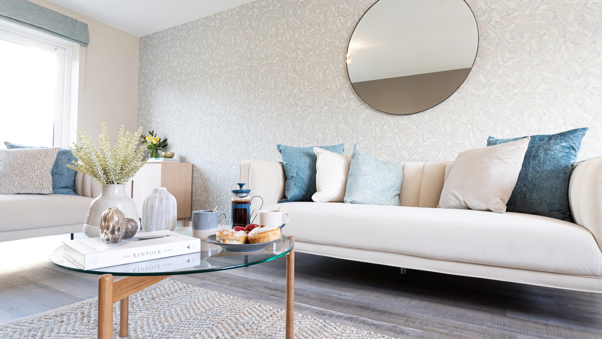 Spacious lounge in a Genesis home