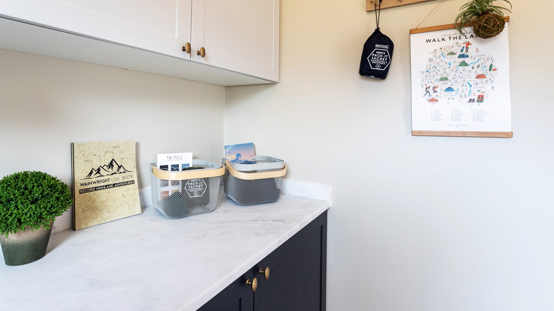 Utility room in a Genesis Homes new build home