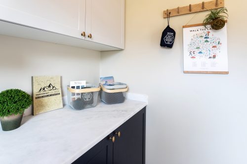 Utility room in a Genesis Homes new build home