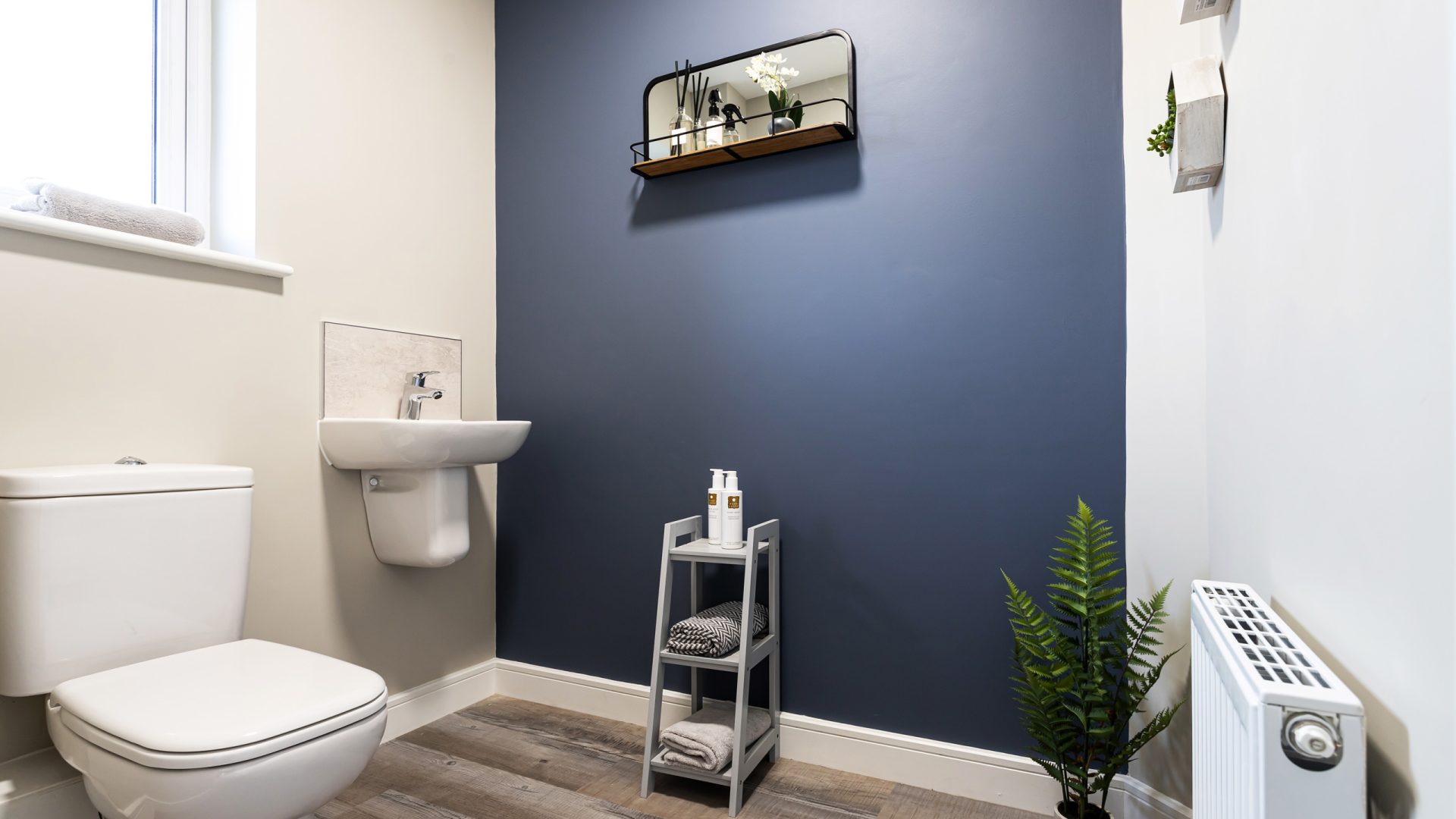 Luxury new build house bathroom
