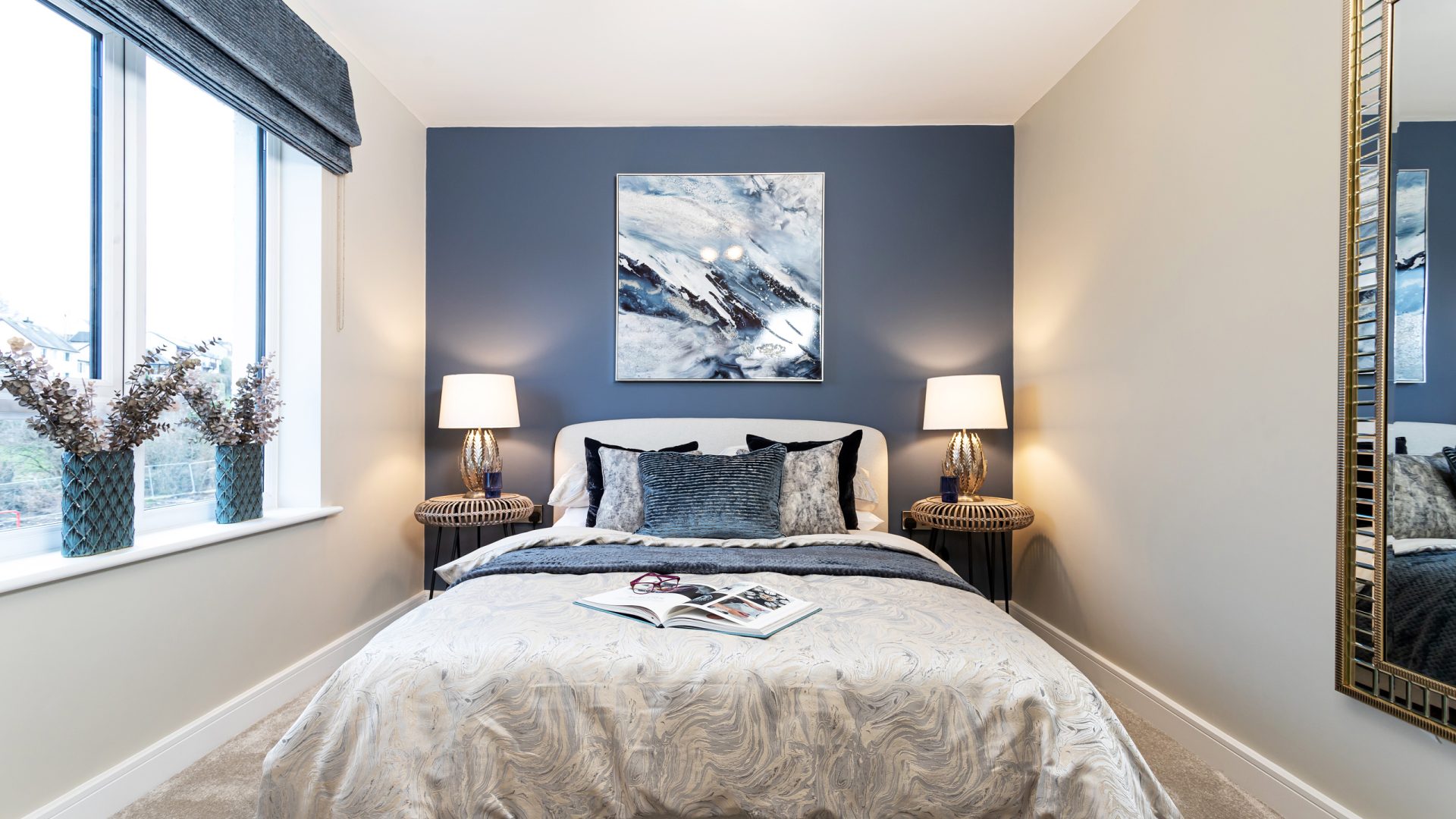 Bedroom in a Genesis new build home