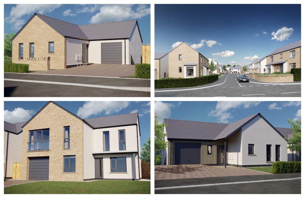 High standard new build house