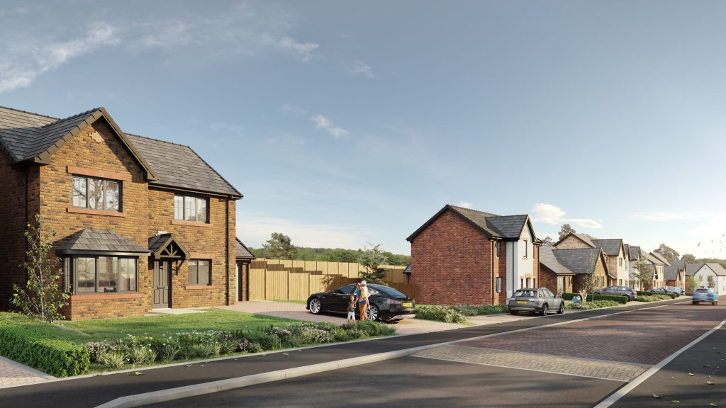 High standard new build house