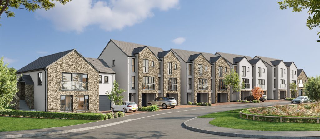 High standard new build houses