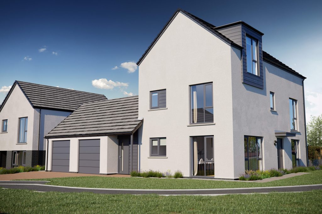 Luxury new build house