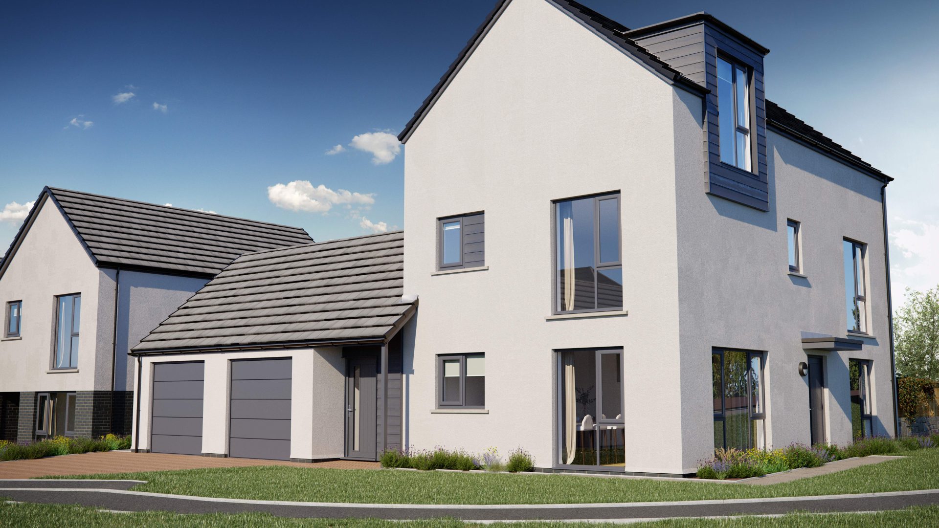 Luxury new build house