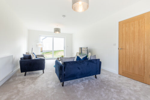 The lounge in The 3-bedroom Sedgwick at Meadow Rigg in Kendal - Genesis Homes