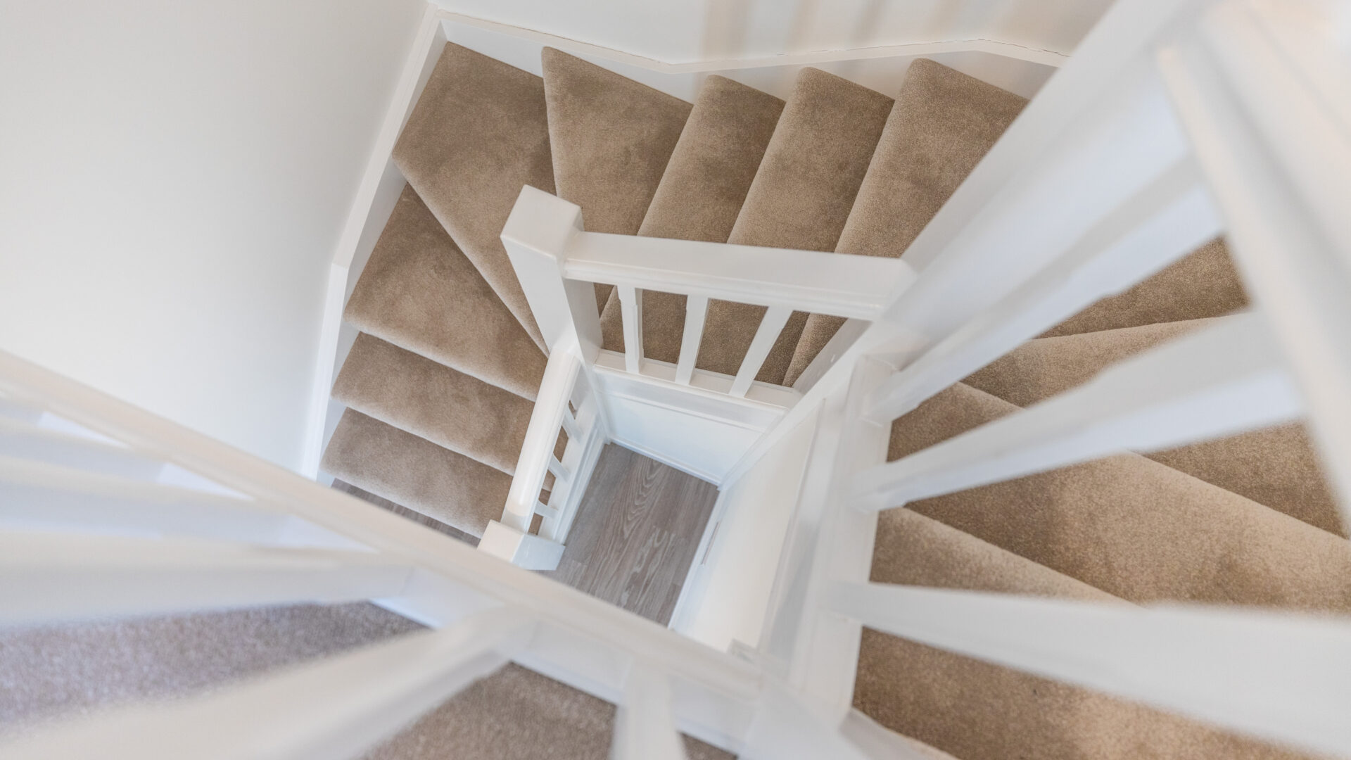 The staircase in the 3-bedroom Sedgwick at Meadow Rigg in Kendal - Genesis Homes