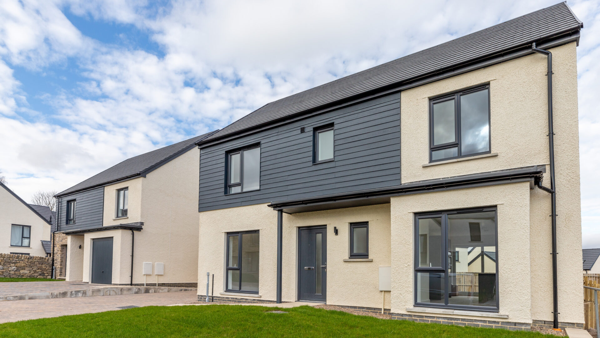 The exterior of The 3-bedroom Sedgwick at Meadow Rigg in Kendal - Genesis Homes