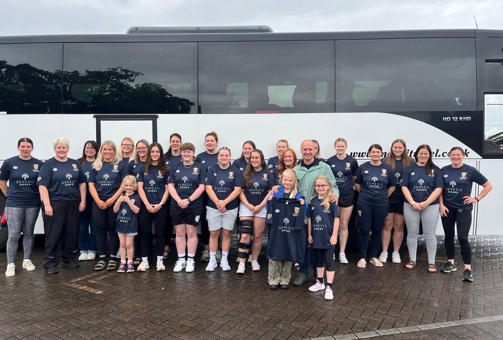 cumbria womens team and nicky