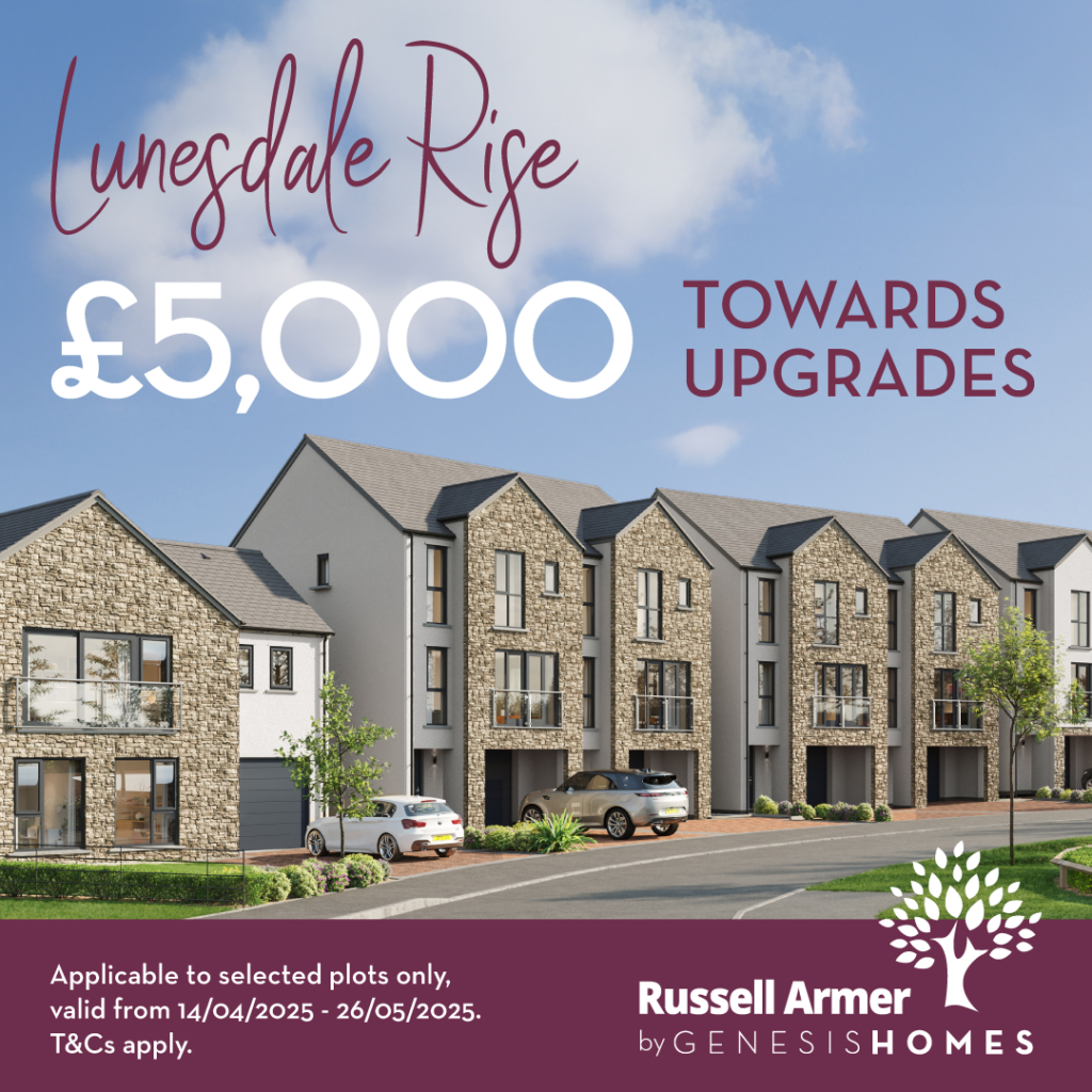 £5000 towards upgrades offer at Lunesdale Rise in Kirkby Lonsdale