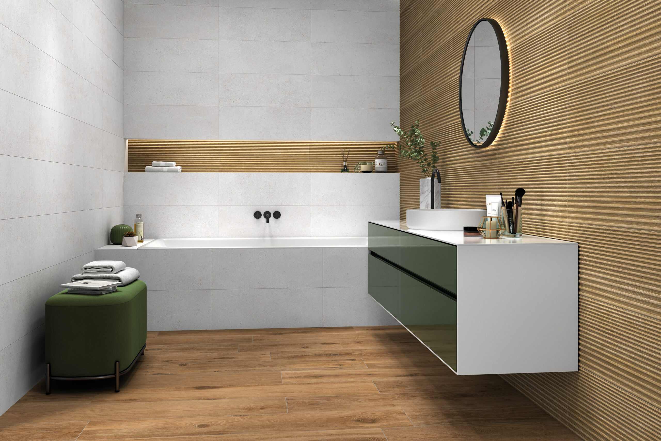 Biophilic bathroom ideas