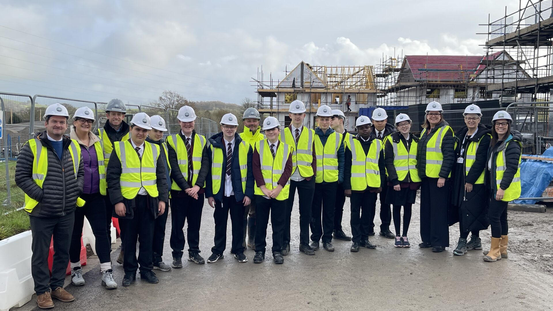Work experience site visit at Staveley, Kendal - Genesis Homes