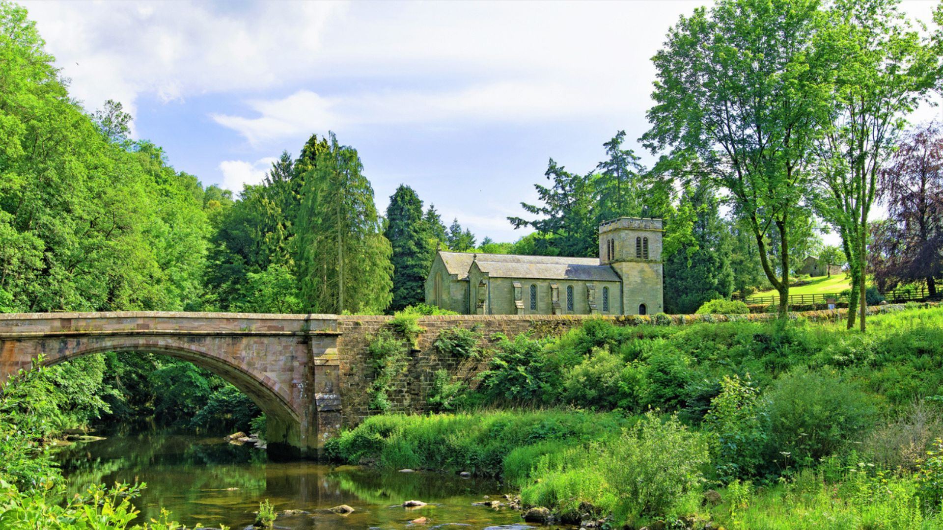 Nepaen River on the outskirts of Penrith