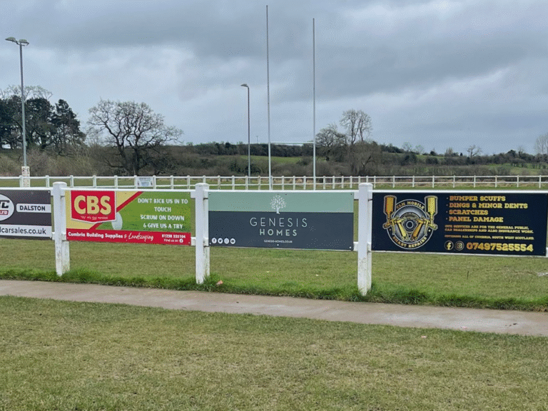 Creighton Rugby Club sponsorship - Genesis Homes