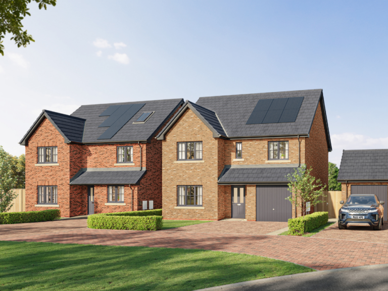 CGI of Edward's View development in Burgh-by-Sands - Genesis Homes