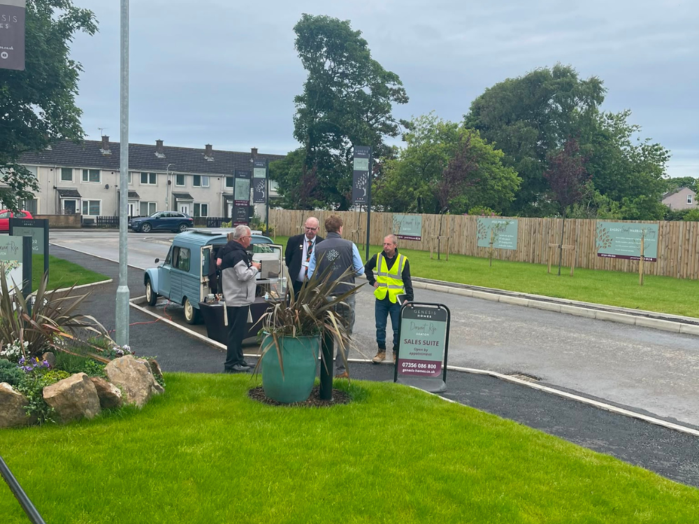 Genesis Homes' Community Event at Derwent Rise development in Seaton