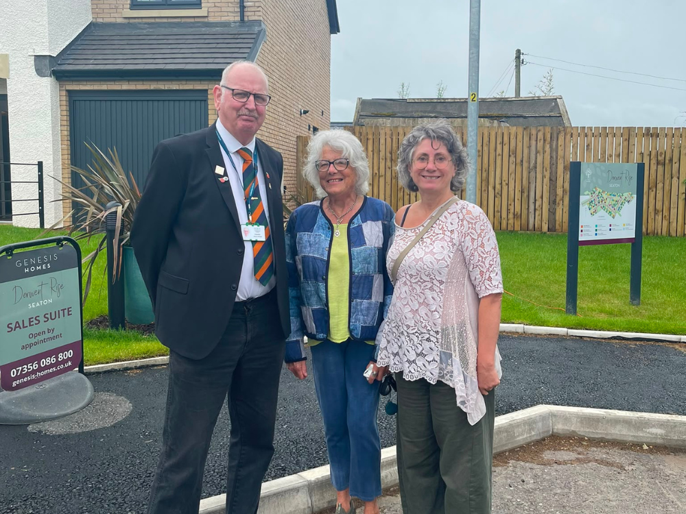 Genesis Homes' Community Event at Derwent Rise development in Seaton
