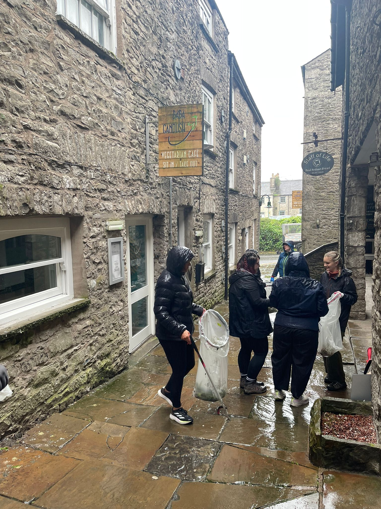 Give A Day Kendal project underway at Berry's Yard in Kendal