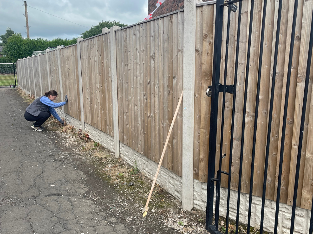 Genesis Homes supporting Give A Day Carlisle with Rock Youth Project 