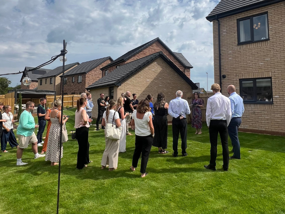 Genesis Homes Summer Gathering Event at Sandsfield Way in Carlisle. 