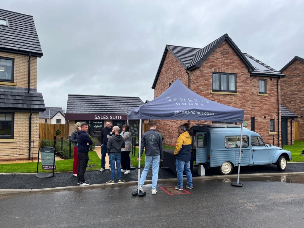 Genesis Homes Neighbourhood Event at Sandsfield Way in Carlisle