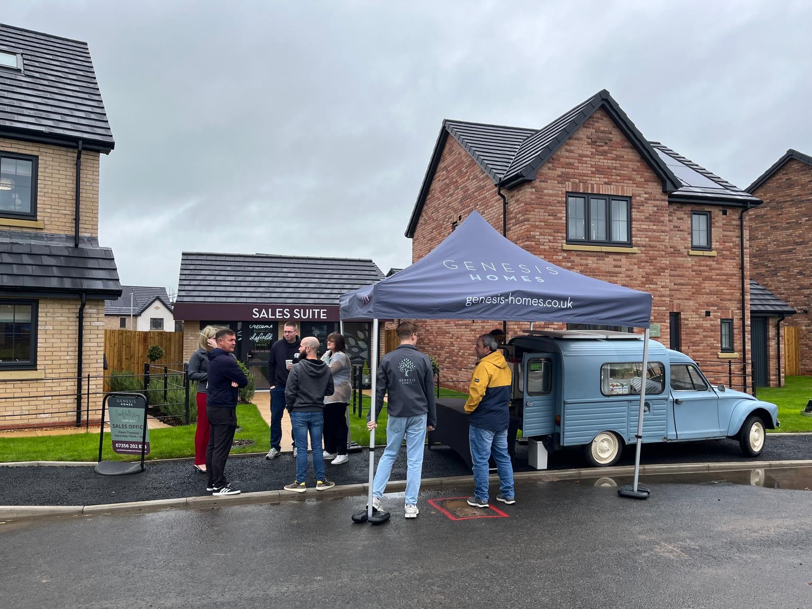 Genesis Homes Neighbourhood Event at Sandsfield Way in Carlisle