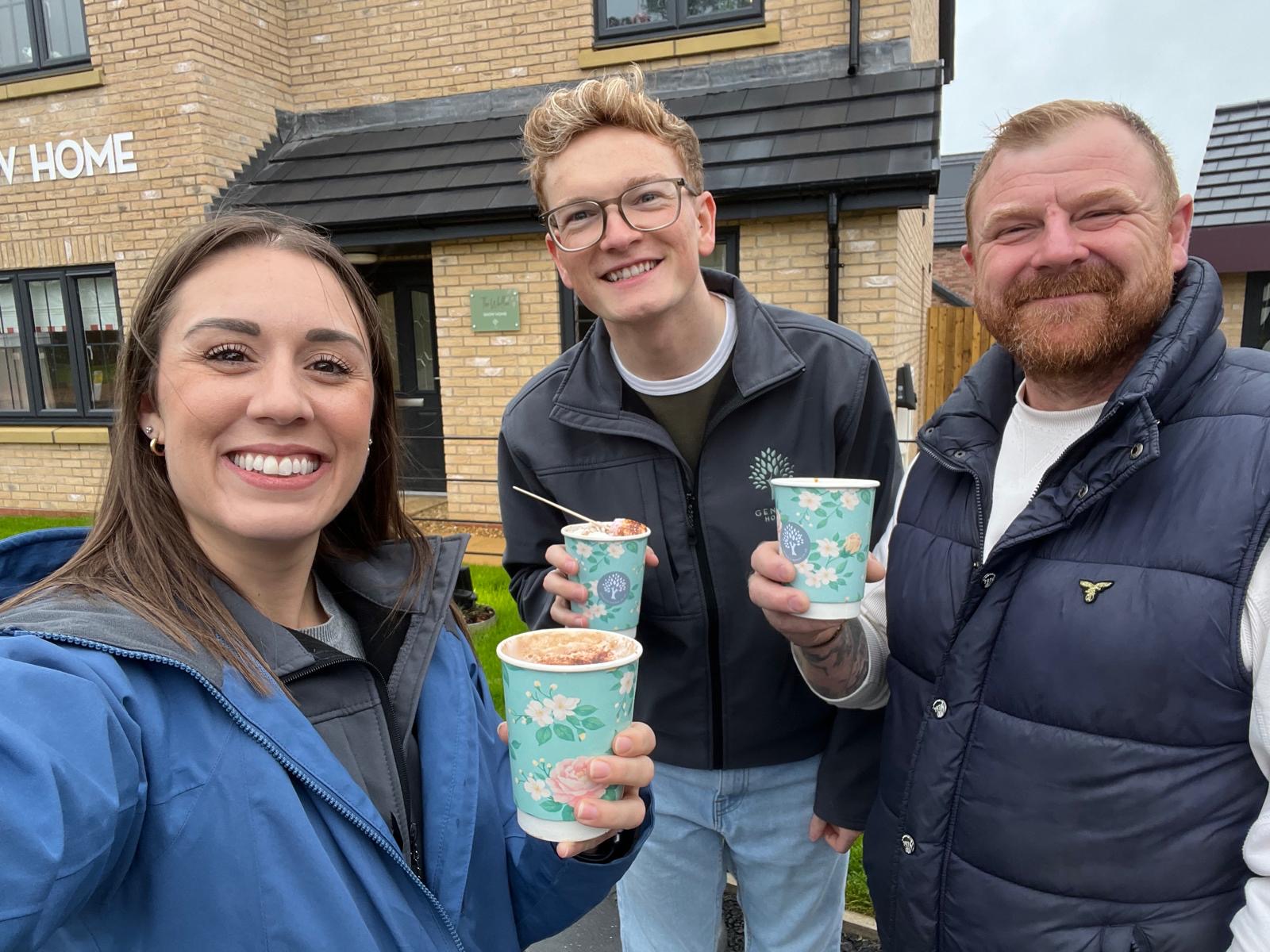 Genesis Homes Neighbourhood Event at Sandsfield Way in Carlisle
